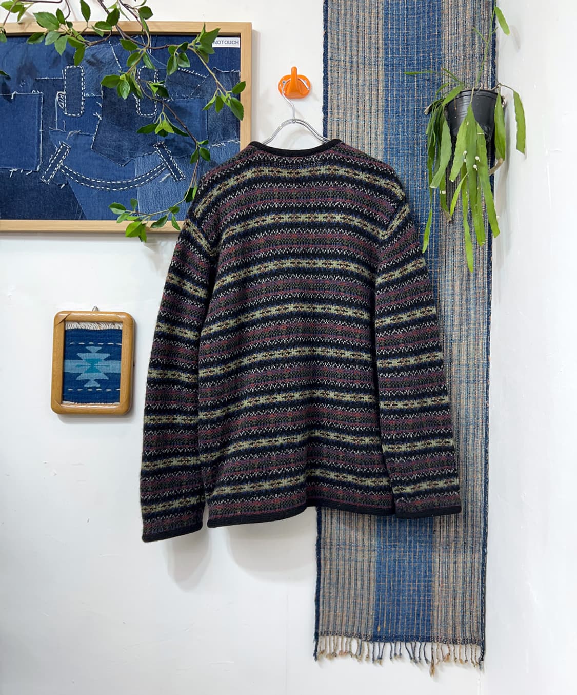 PAPAS  Fair Isle Wool cardigan  상품이미지2