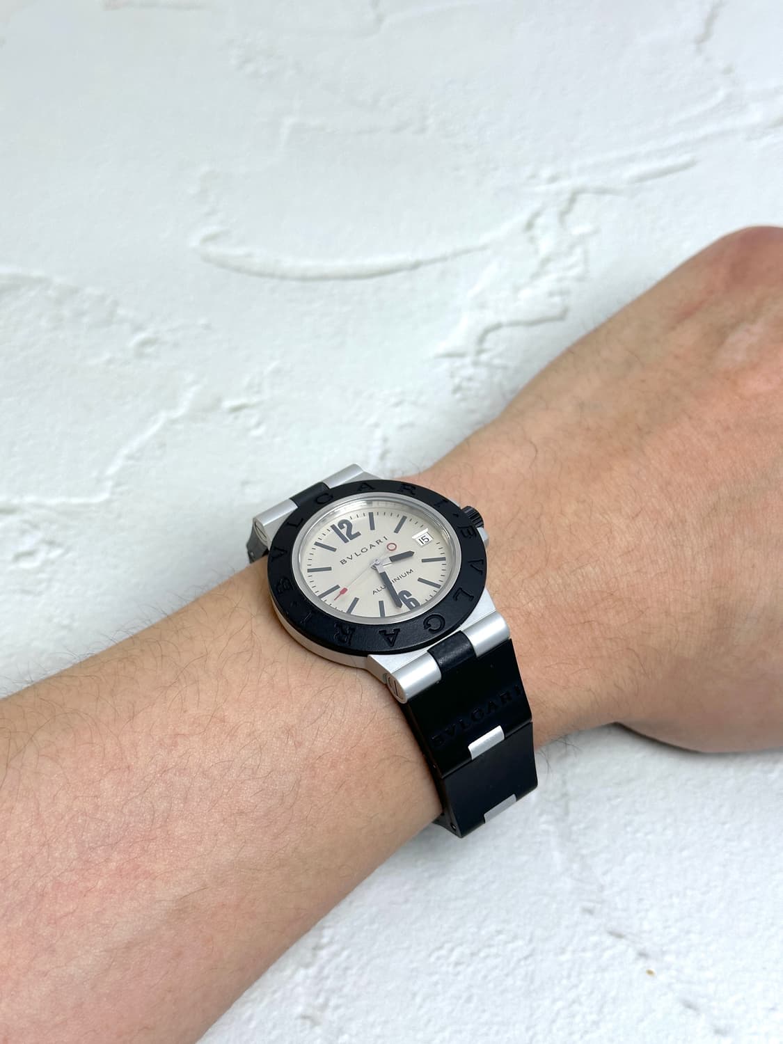 BVLGARI 알루미늄(ALUMINIUM) 러버 스트랩 워치 상품이미지6