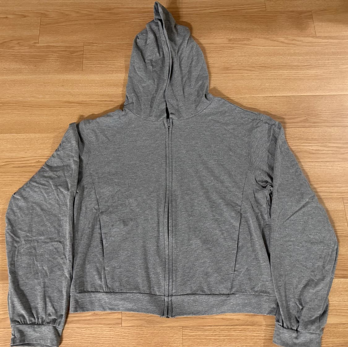 mudule 머듈 라운지 후드집업 그레이 상품이미지2