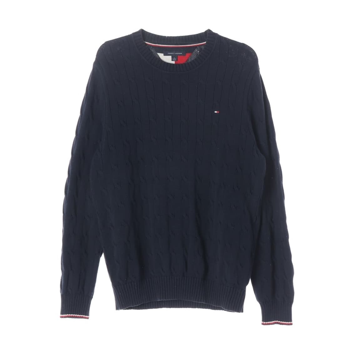 타미힐피거 코튼 케이블 꽈배기 니트 XL 상품이미지1