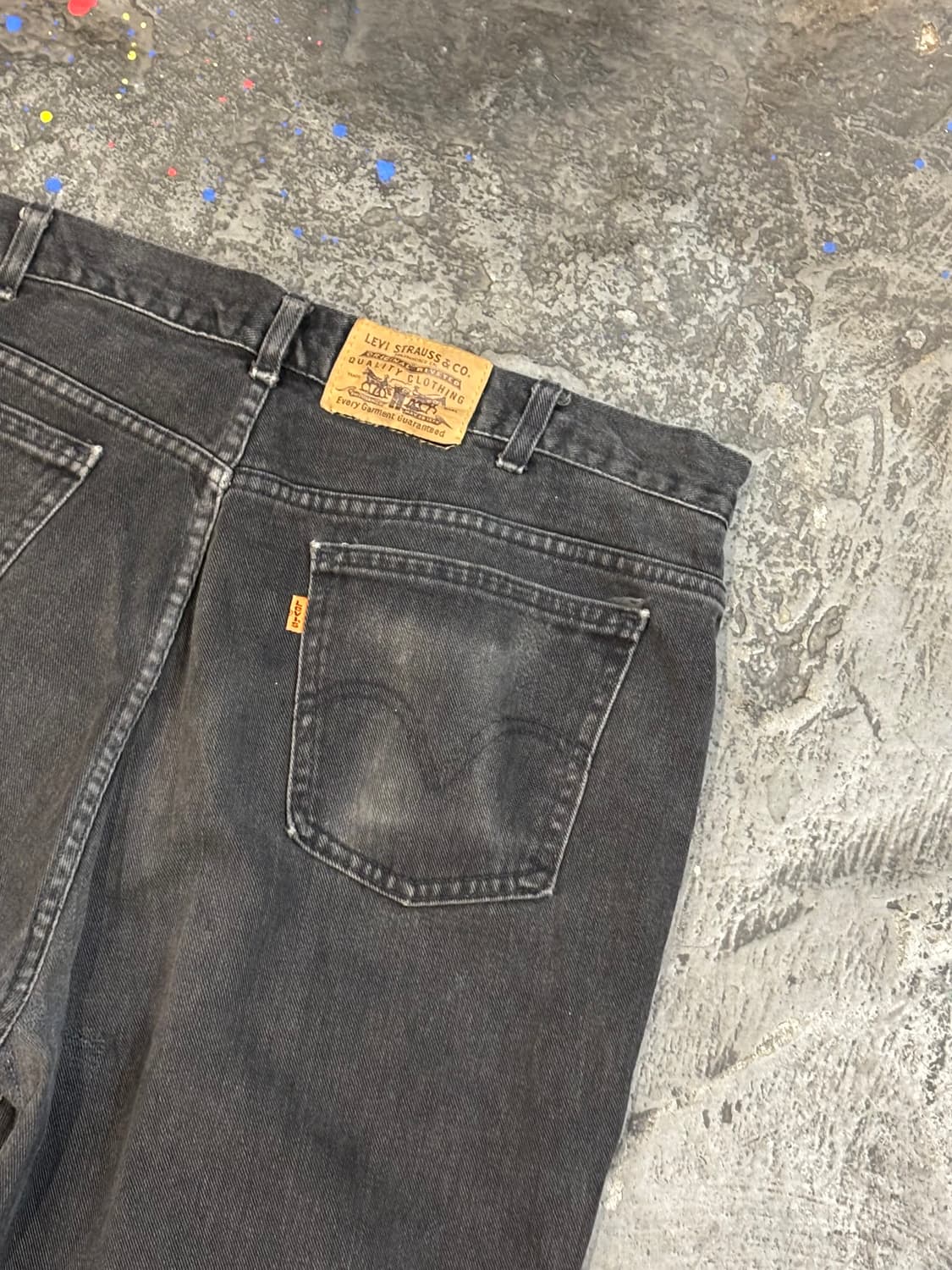 리바이스 오렌지탭 블랙 상품이미지10