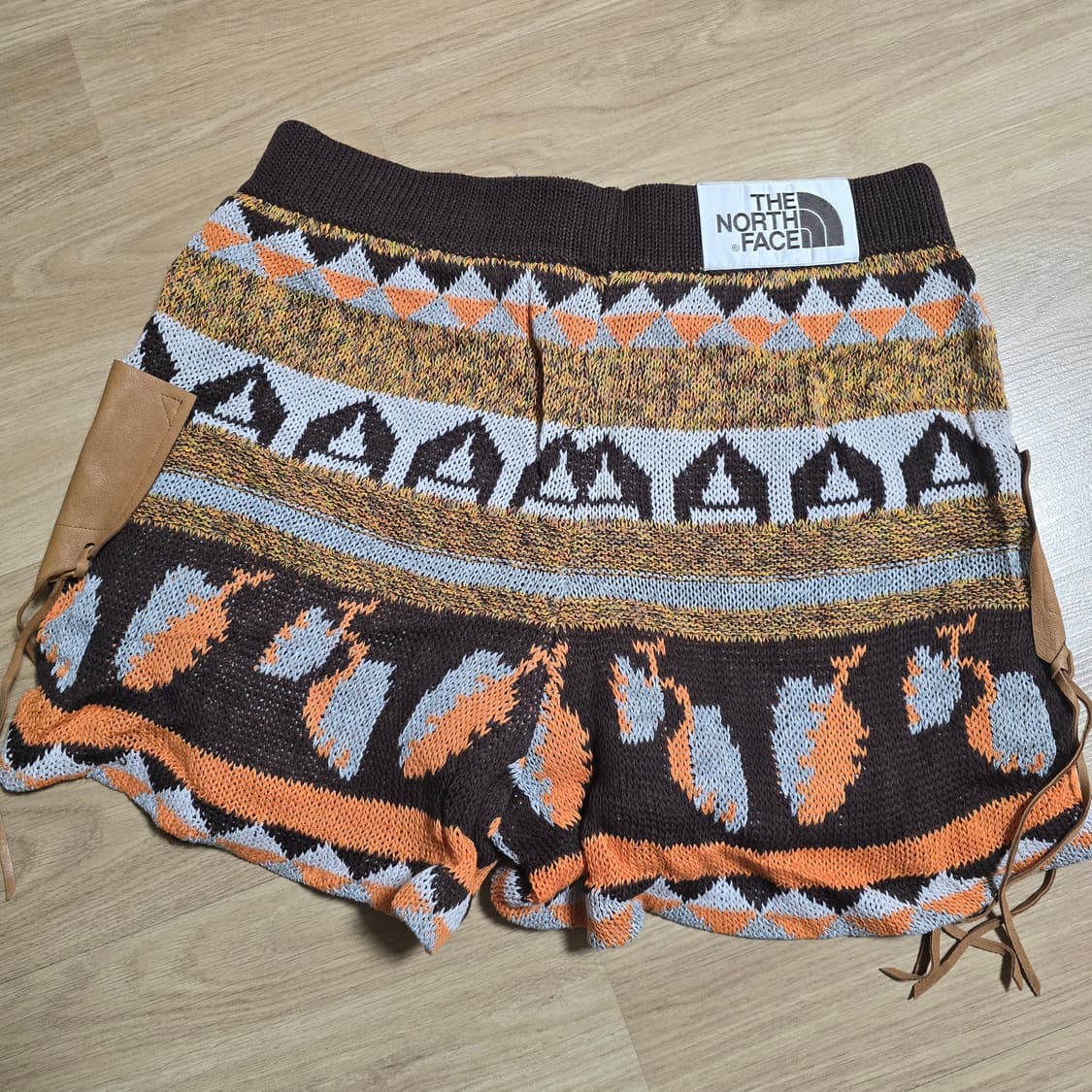 노스페이스 니트반바지 보헤미안 에스닉 쇼츠 웨스턴 노스페이스 반바지 상품이미지2