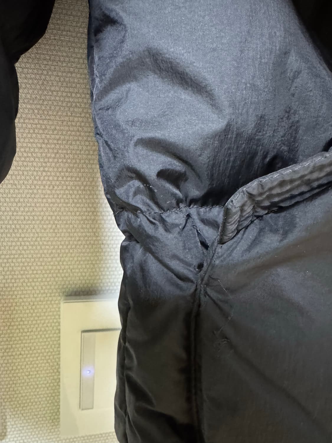 옌키옌키 미쉐린 패딩 블랙 L 상품이미지2