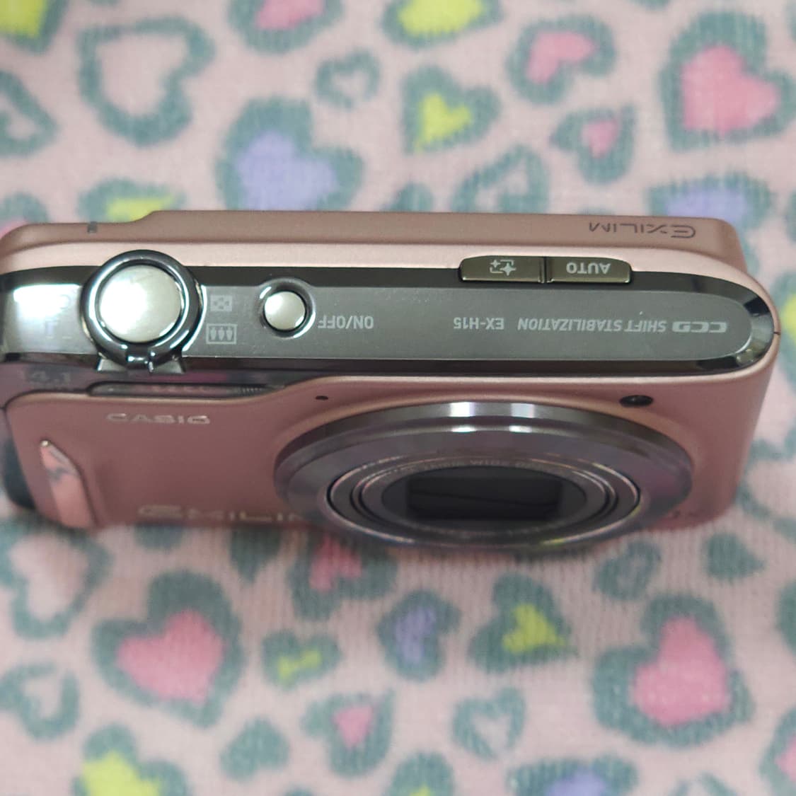 작례O)카시오 엑슬림 EX-H15 딸기우유 핑크 츄 디카 상품이미지4