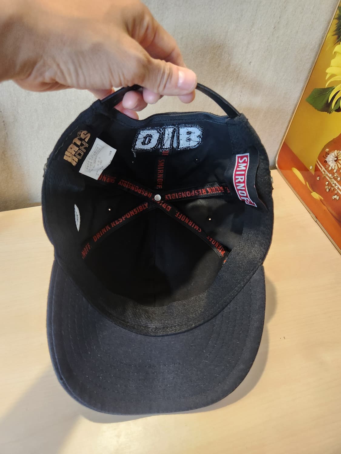 한정판! HAT’S ON × Smirnoff 콜라보 스냅백 FREE 🧢 상품이미지5