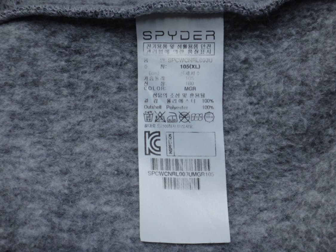 (105) 스파이더 지퍼 포켓 플리스 맨투맨 티셔츠 상품이미지9
