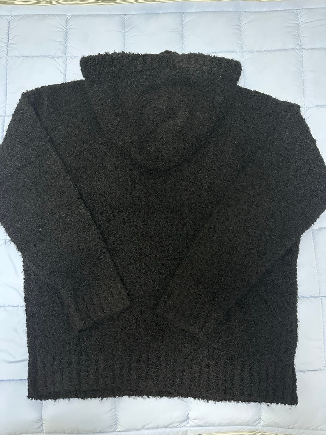 노이어 부클 후디 오버핏 스웨터 (50) 상품이미지4