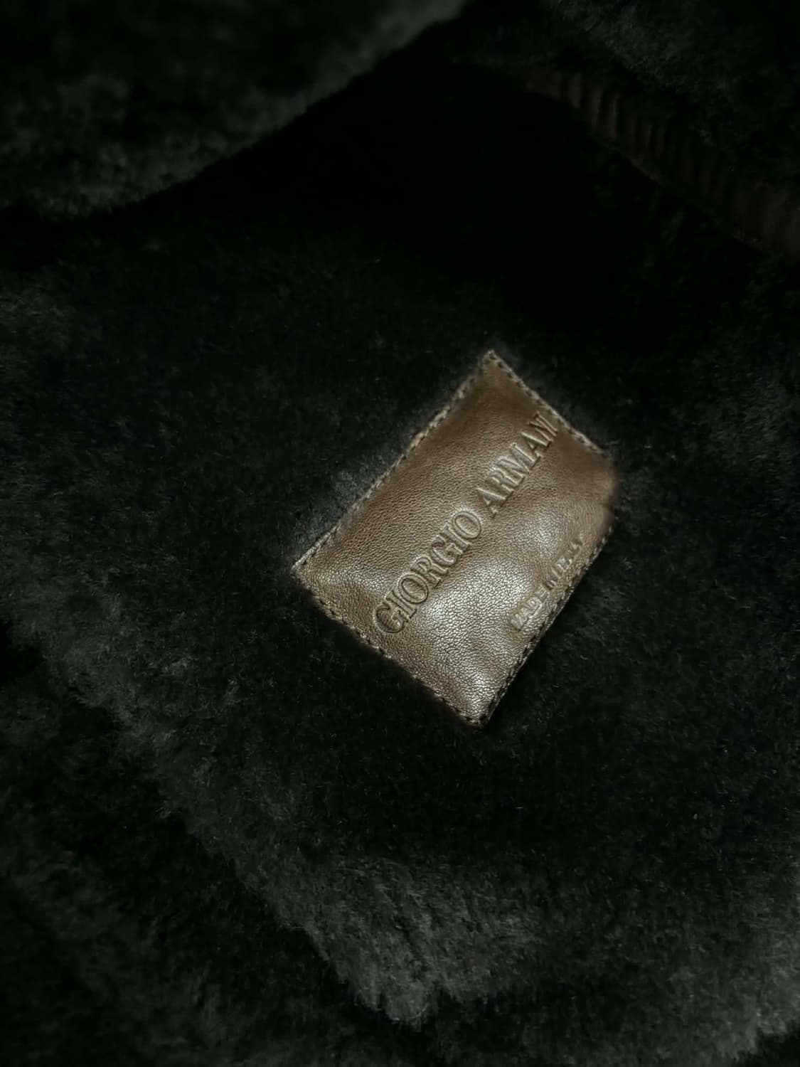 조르지오 아르마니 브레스티드 양가죽 무스탕 자켓 상품이미지5