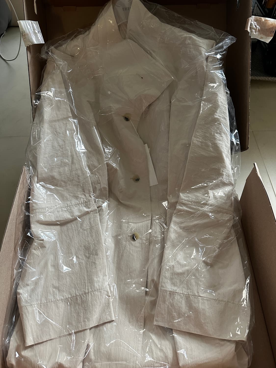 Ehre DOYLE TRENCH COAT BEIGE 상품이미지5