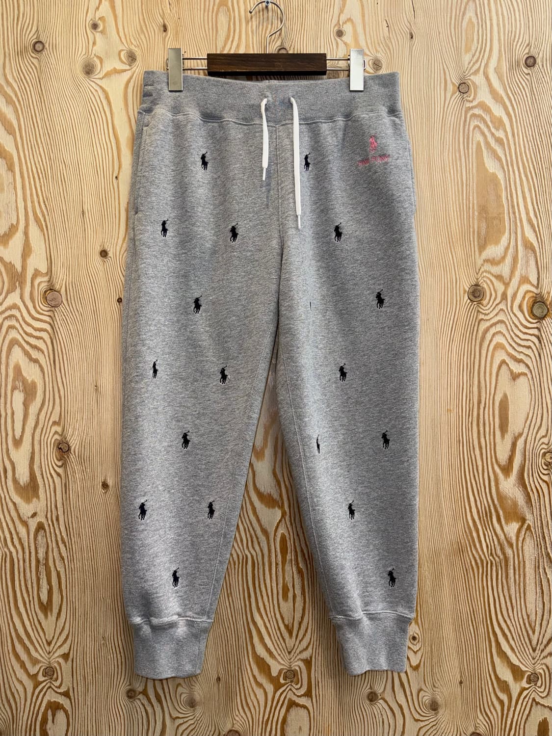 폴로 랄프로렌 핑크 포니 플리스 조거 팬츠 상품이미지1