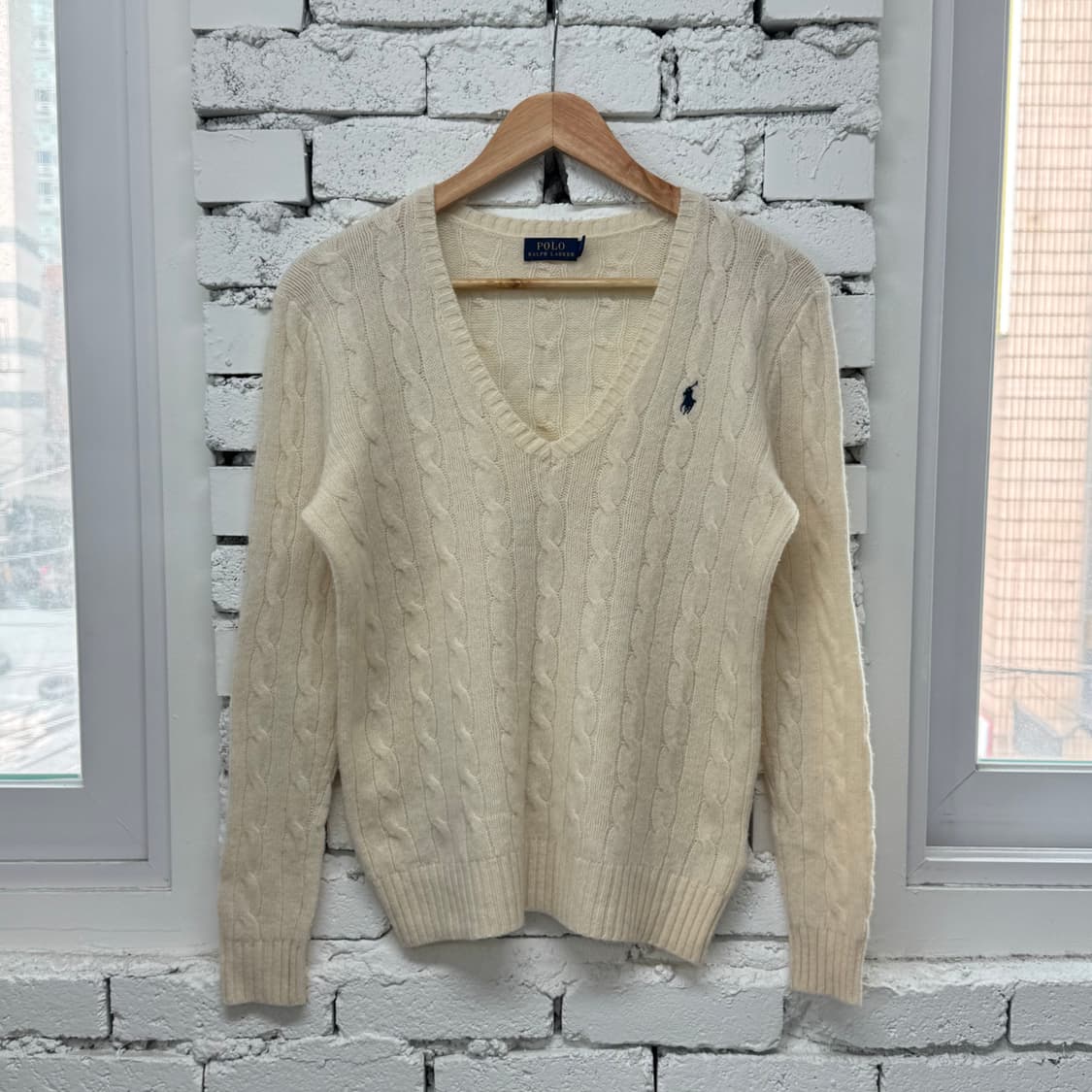 폴로 케이블 니트 상품이미지1