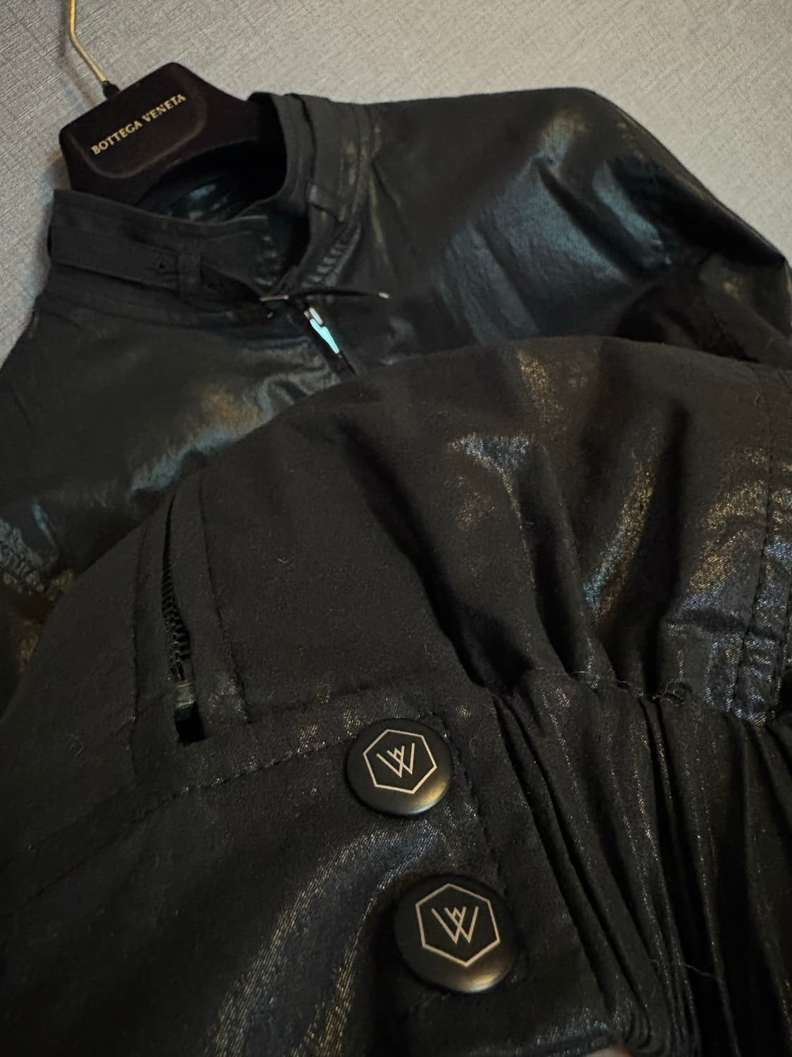 분더캄머 WNDERKAMMER 블랙 자켓 M 상품이미지3