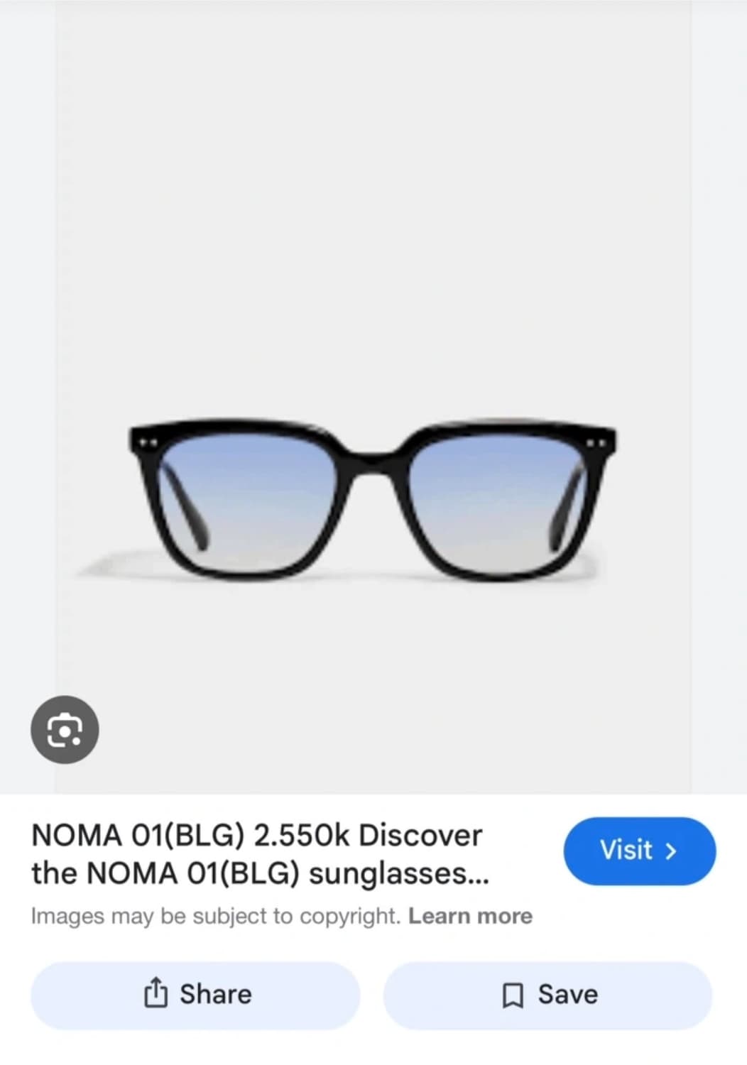 젠틀몬스터 노마 선글라스 블루 상품이미지1