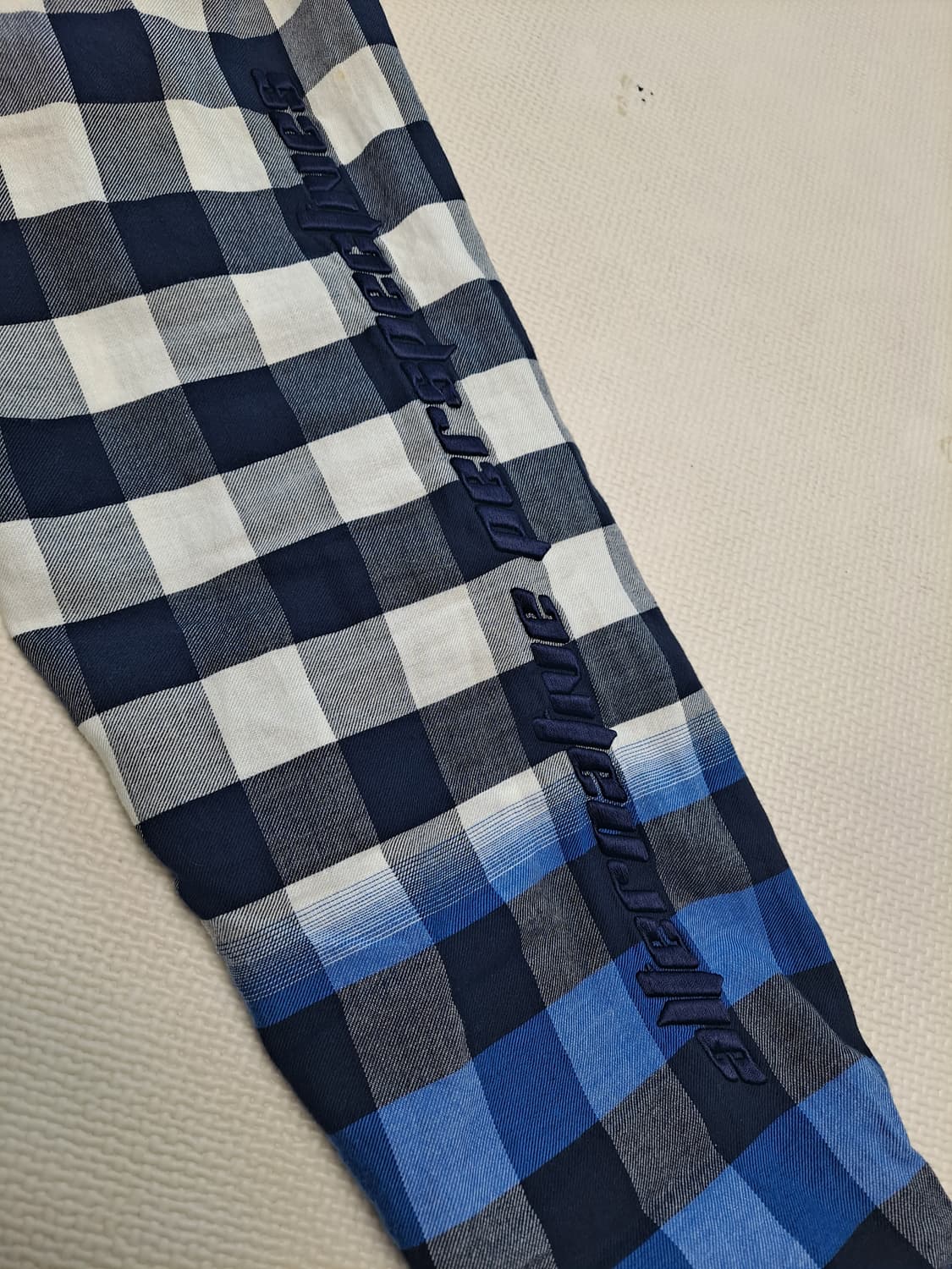 [준지] 그라데이션 체크 셔츠(44) 상품이미지4