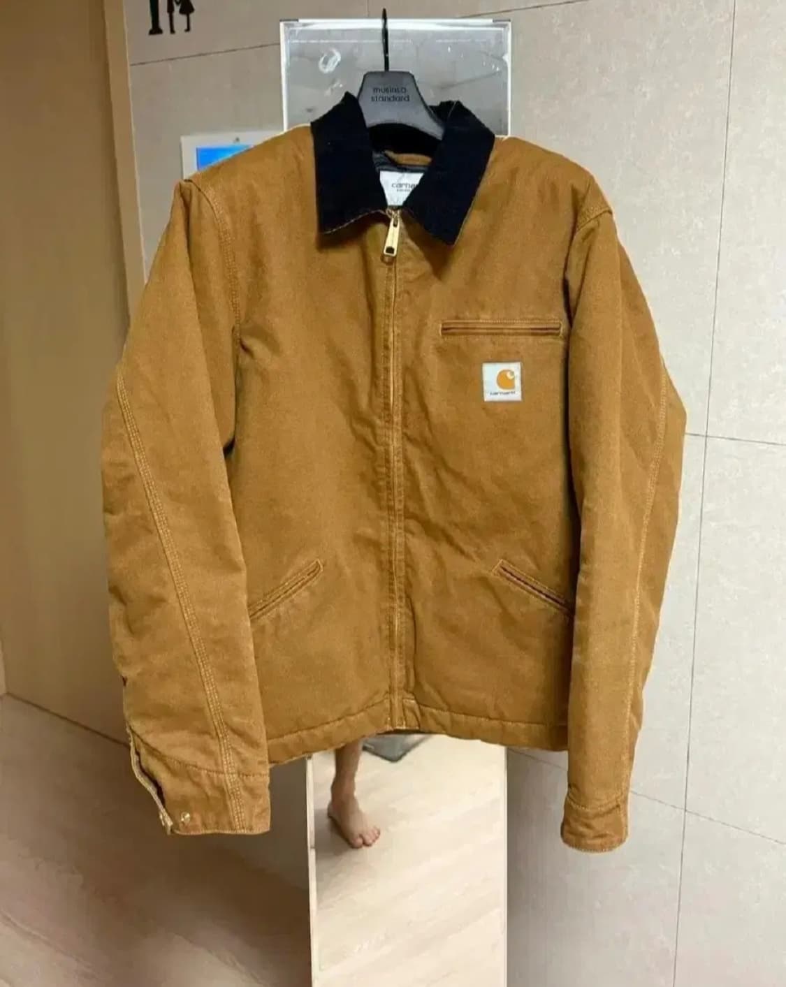 칼하트 WIP OG 디트로이트 자켓 딥 해밀턴 브라운 M 상품이미지3