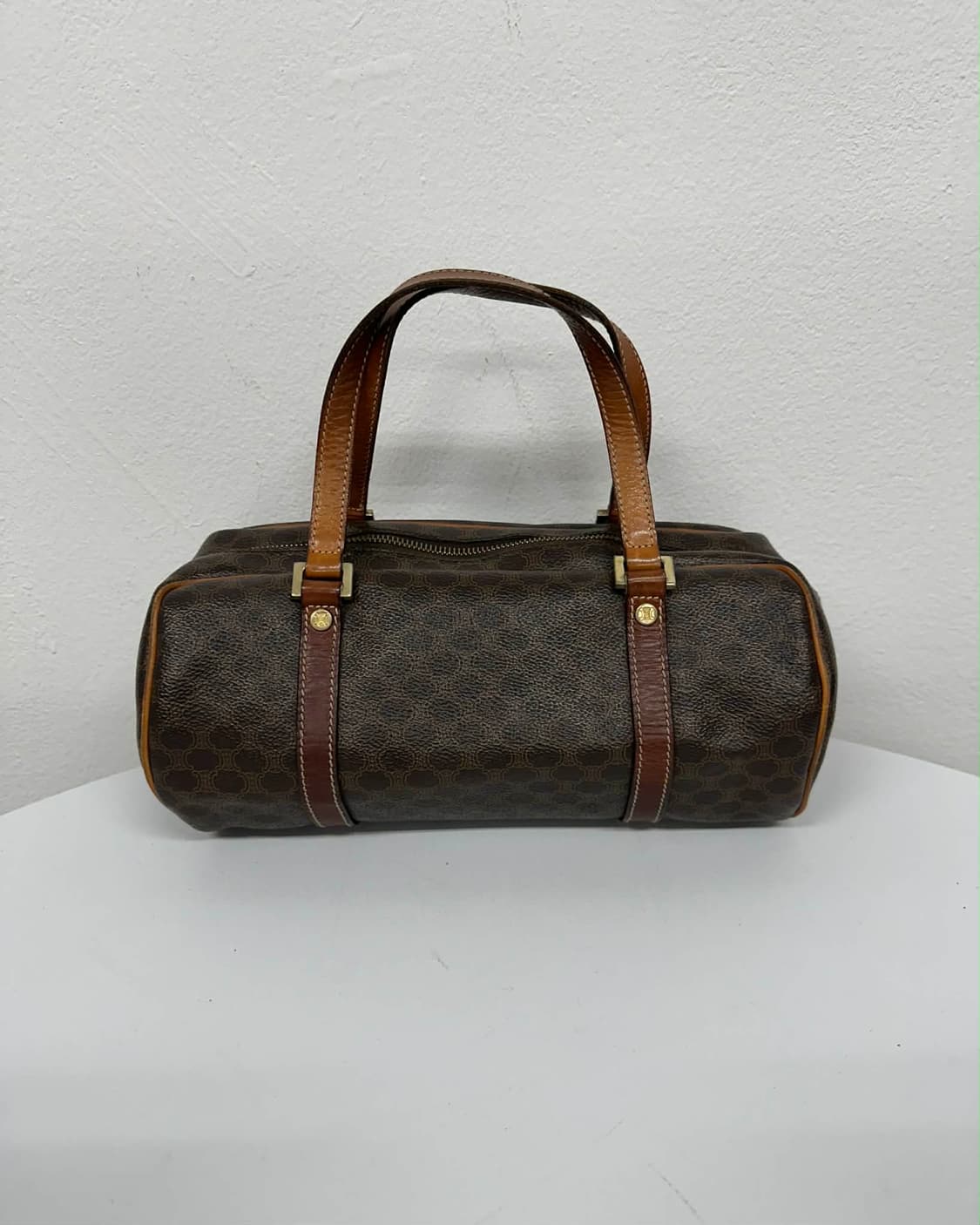 셀린느 빈티지 마카담 트리오페 미니 보스톤 토트백 상품이미지4