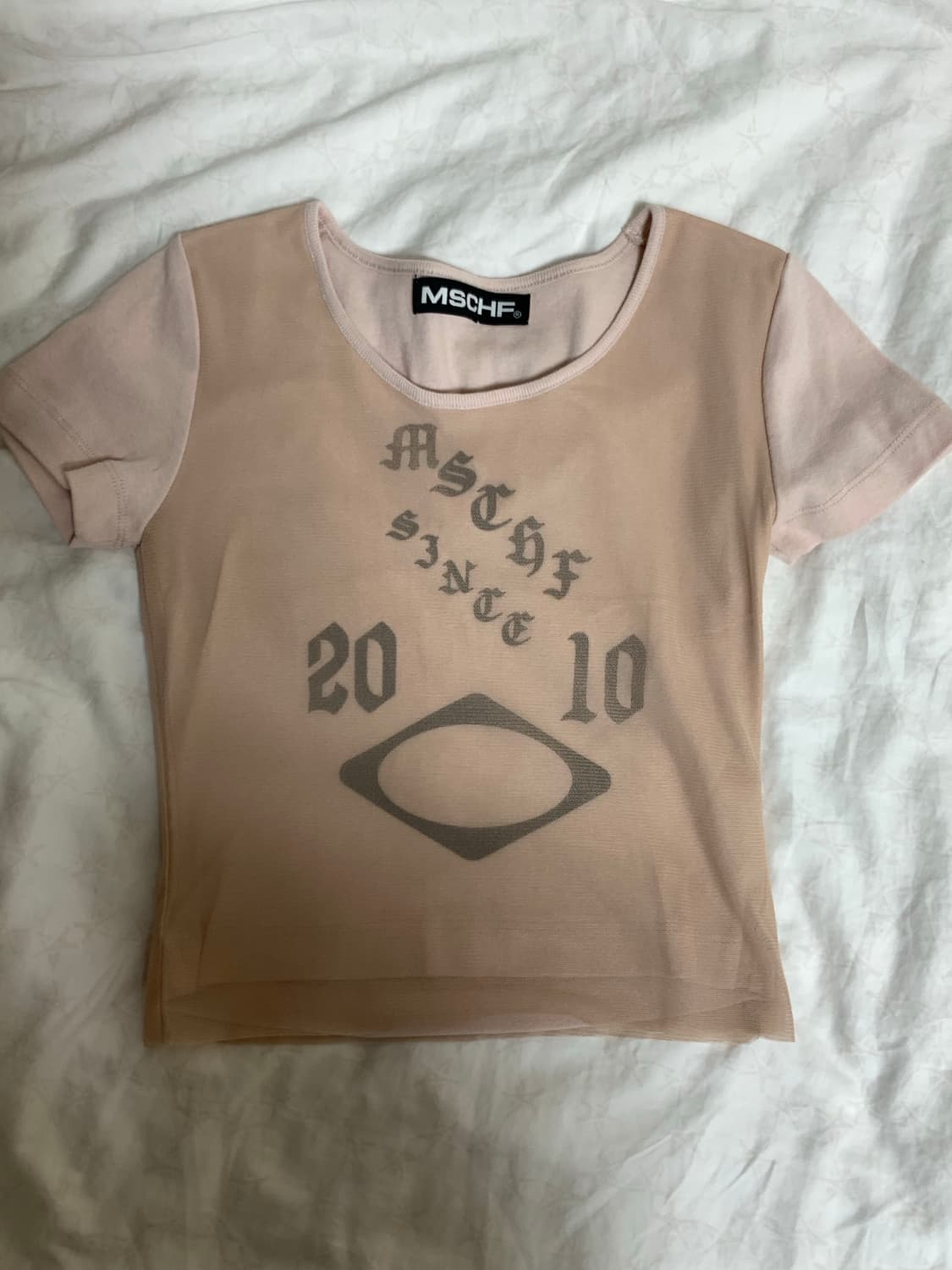 미스치프 매쉬탑 핑크 새상품 상품이미지1