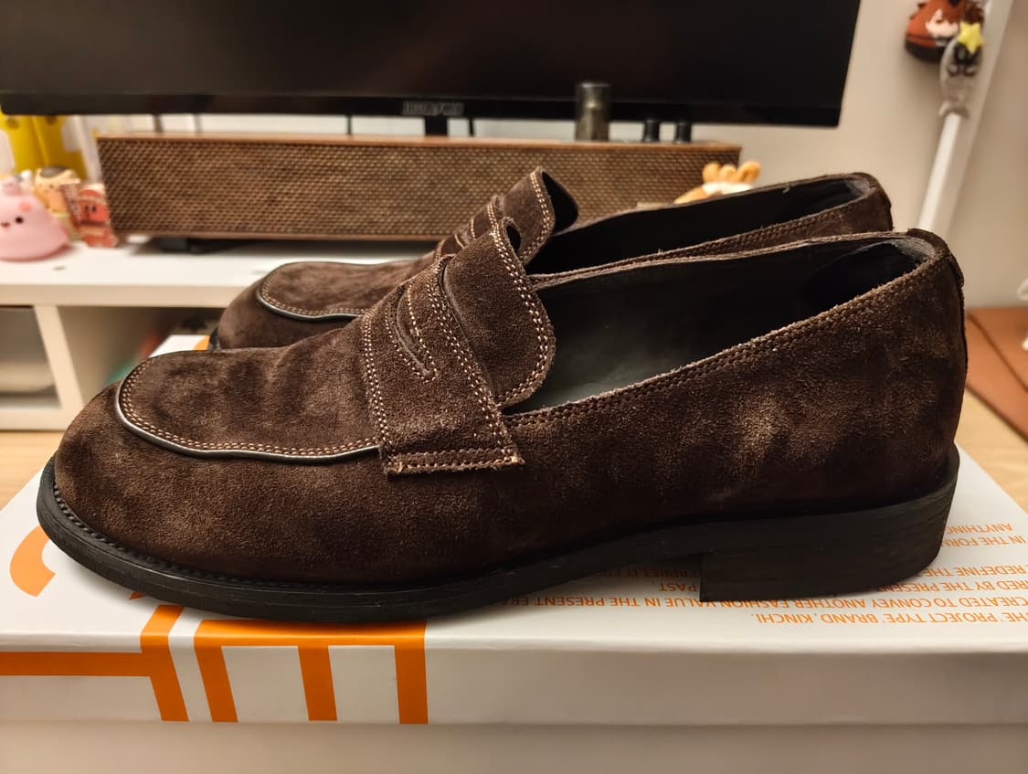 킨치 미스테이크 프로젝트 루드 RUUD 2 스웨이드 로퍼 브라운 270 상품이미지4