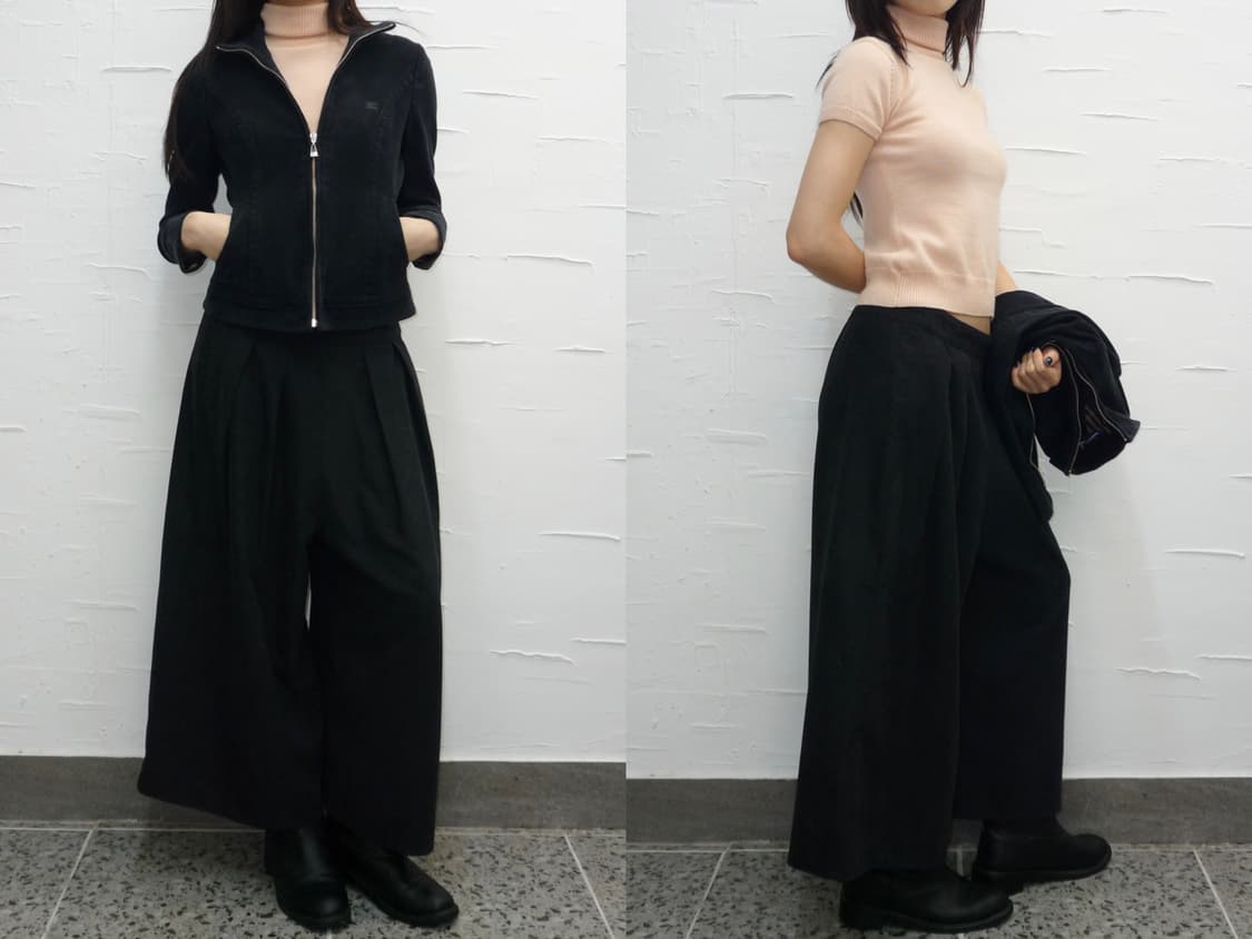black suede banding pants 상품이미지2