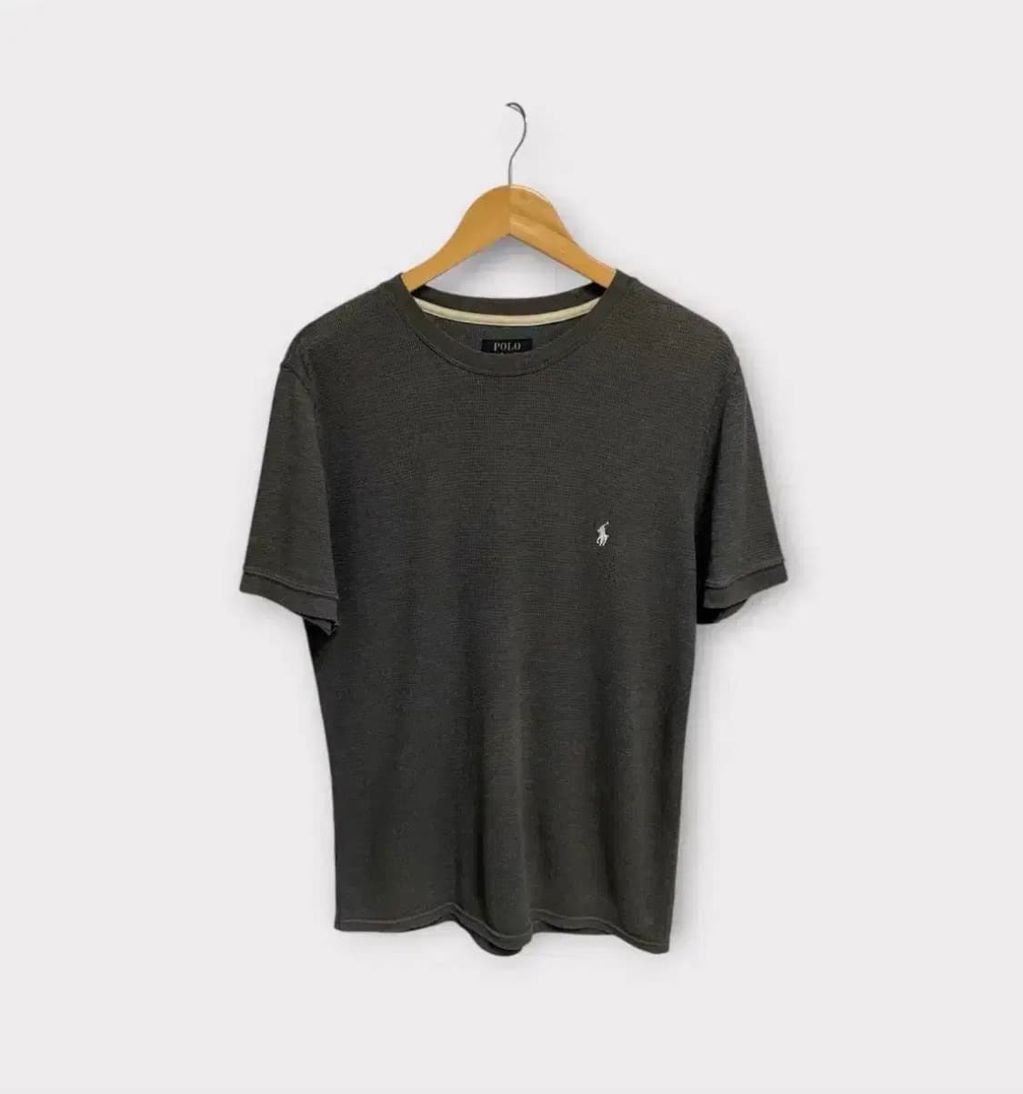 폴로 랄프로렌 차콜 와플 티셔츠 M 상품이미지1
