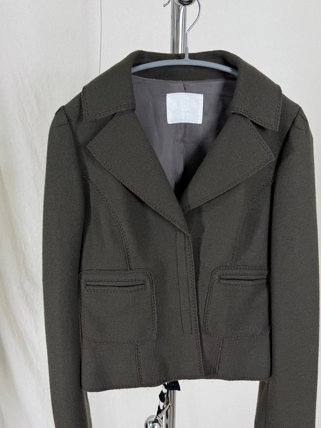 Inter-Works 스티치 울 자켓 상품이미지3