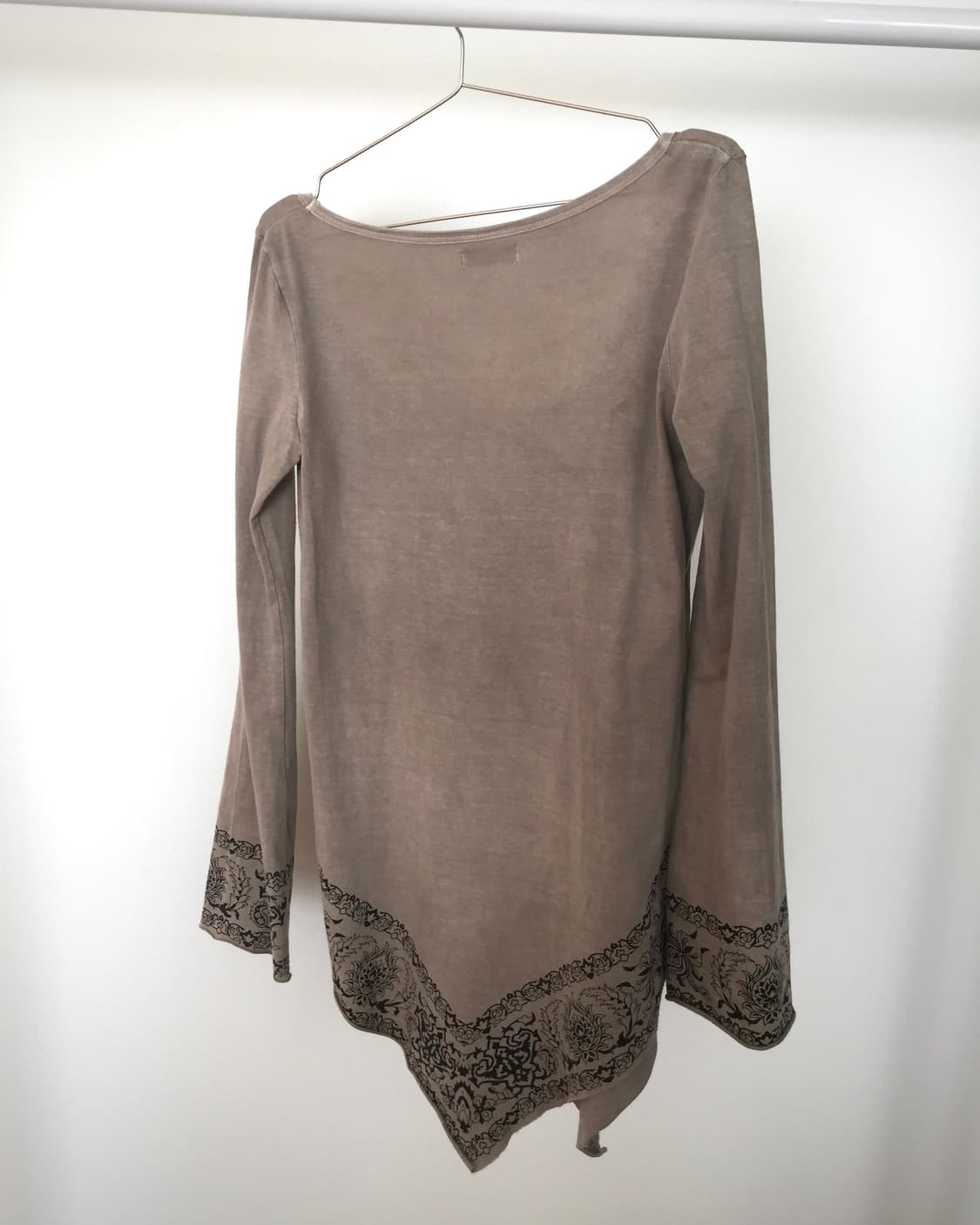 Rare* GOA 고아 00s 사선 롱슬리브 Vkei 상품이미지3