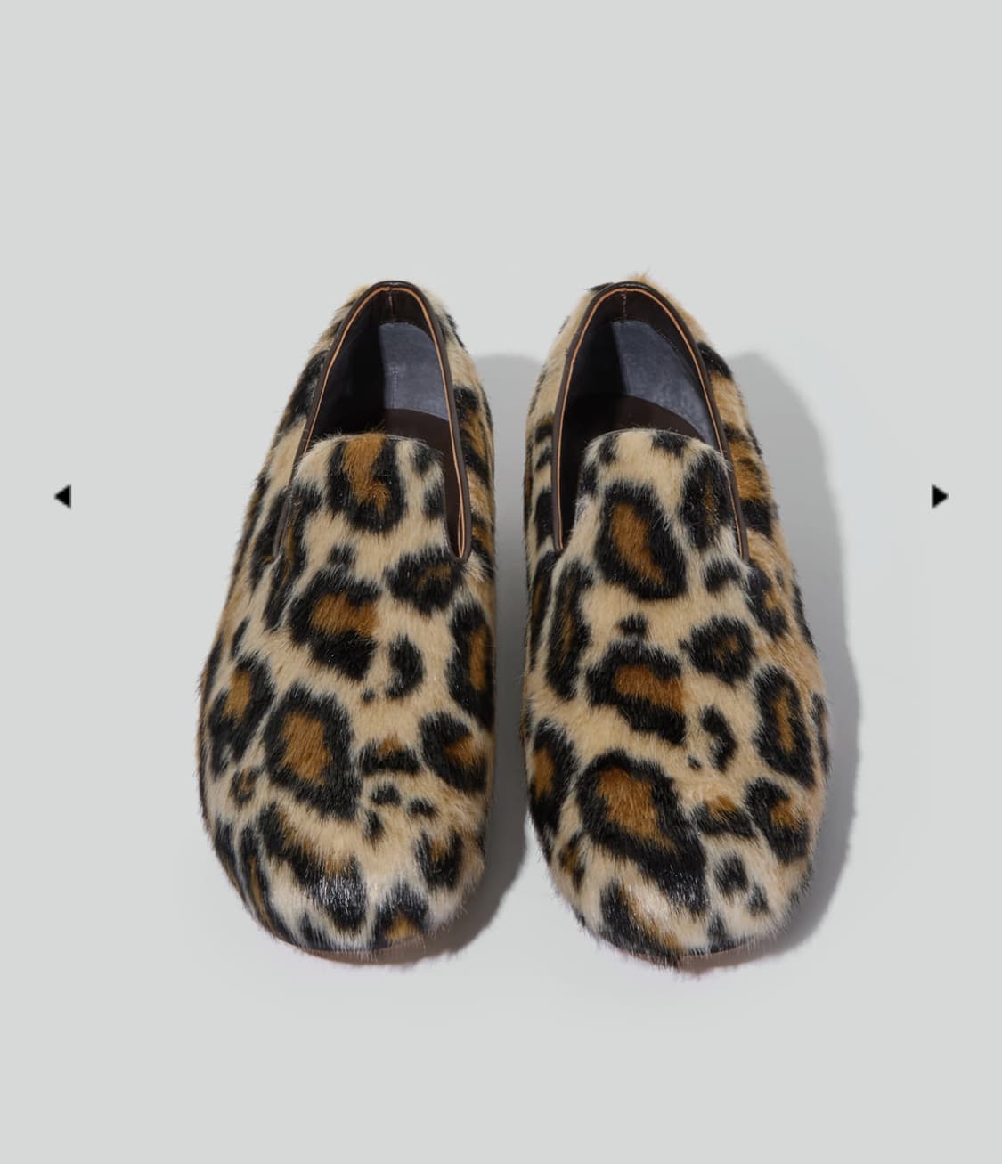 (구매)렉토 레오파드퍼 로퍼 42,43 상품이미지1