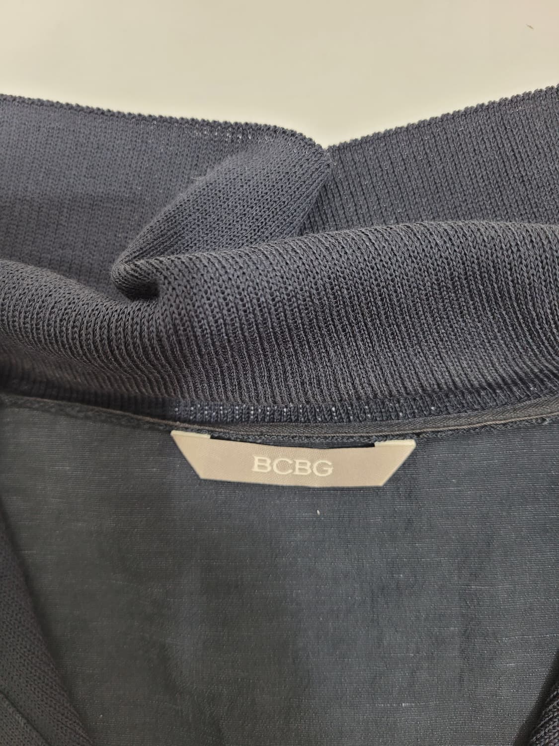 BCBG 21SS 니트 하이넥 반팔 하프 집업  / 여 88-96-160 상품이미지8