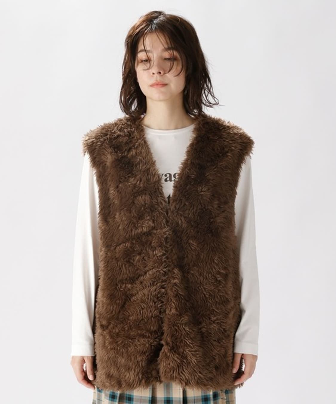niko and... Vintage Fur Vest 상품이미지4