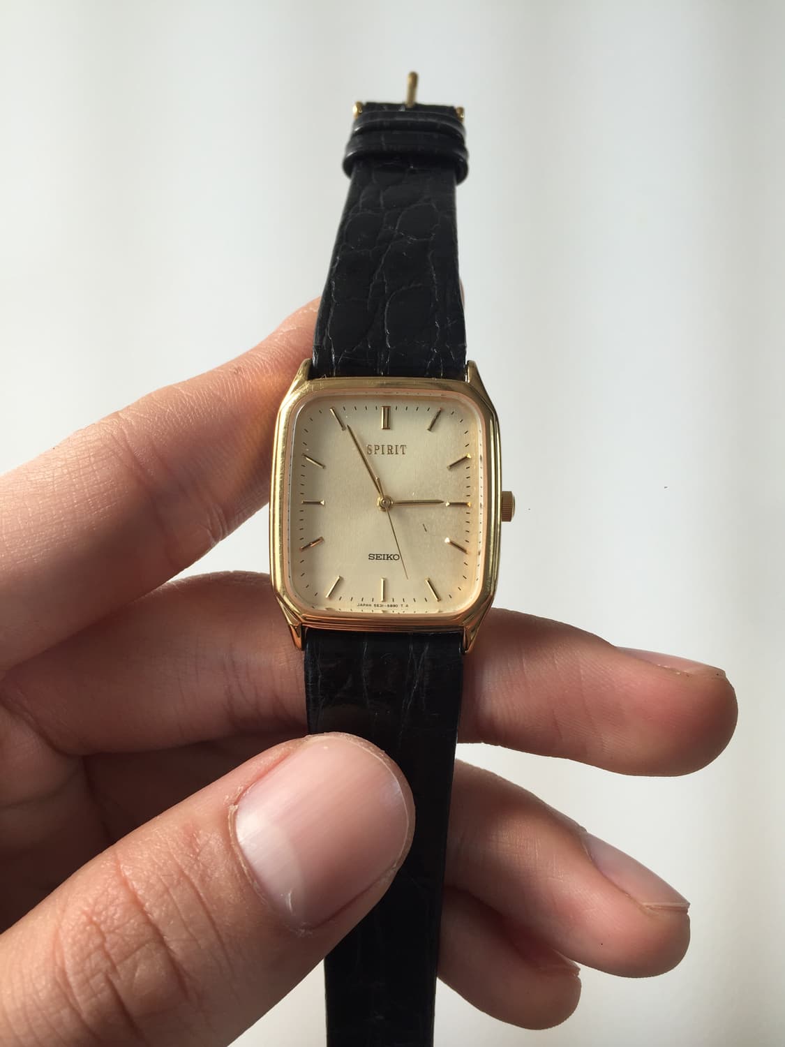 90s seiko spirit square gold 상품이미지2