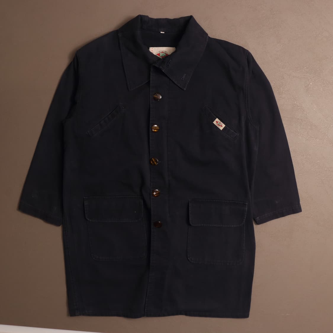 90'S 일본빈티지 코튼 싱글 코트 A1367 상품이미지1