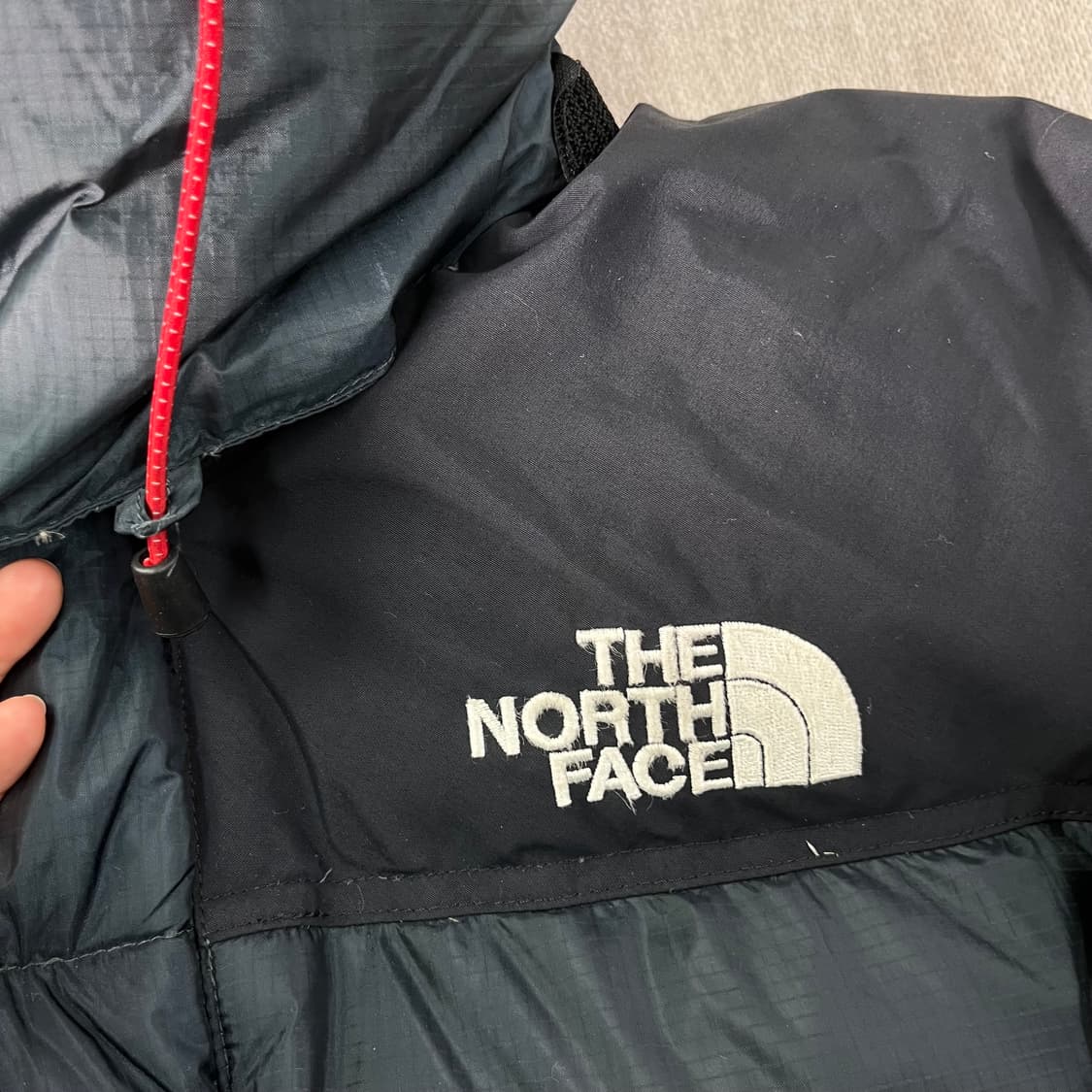 95 노스페이스 서밋시리즈 윈드스토퍼 700 드롭 패딩 상품이미지2