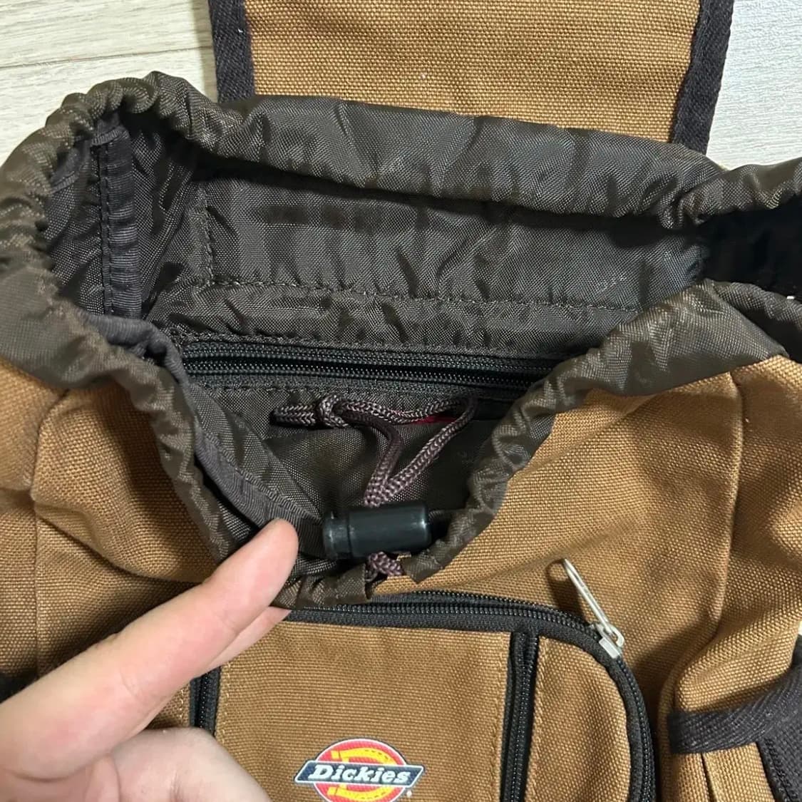 디키즈 브라운 복조리 미니백팩 상품이미지3