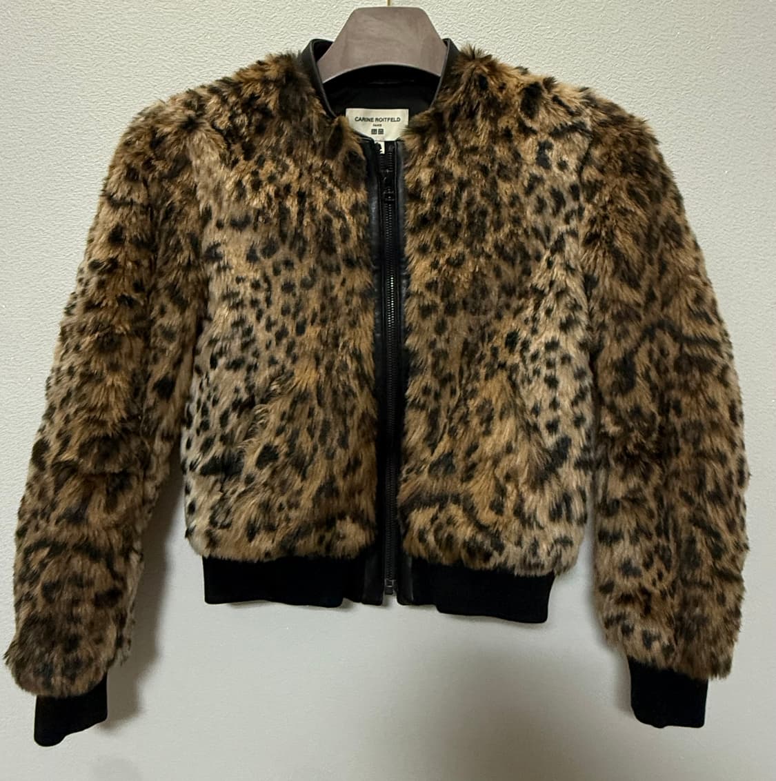 UniqloX CARINE ROITFELD leopard fur 상품이미지1