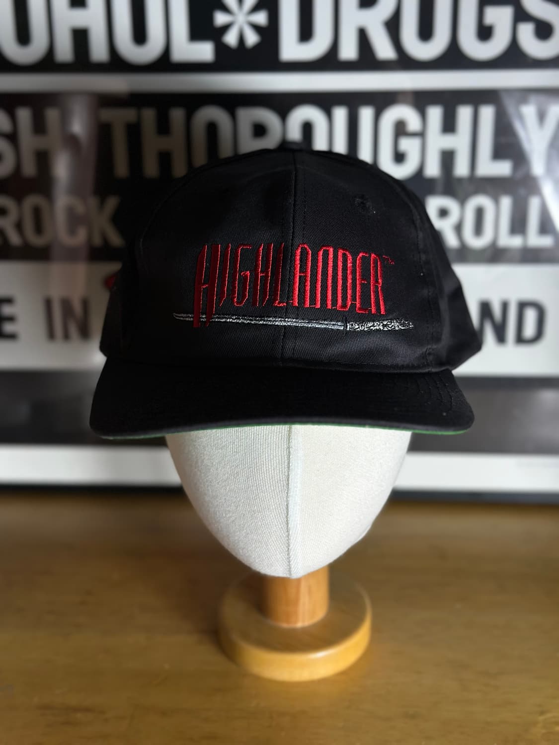 90s Highlander 하이랜더 무비 빈티지 모자 상품이미지1