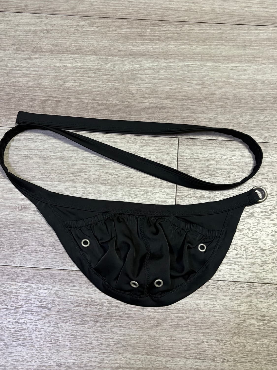 Lotu 새틴 벨트백 블랙 원가 38000 상품이미지3