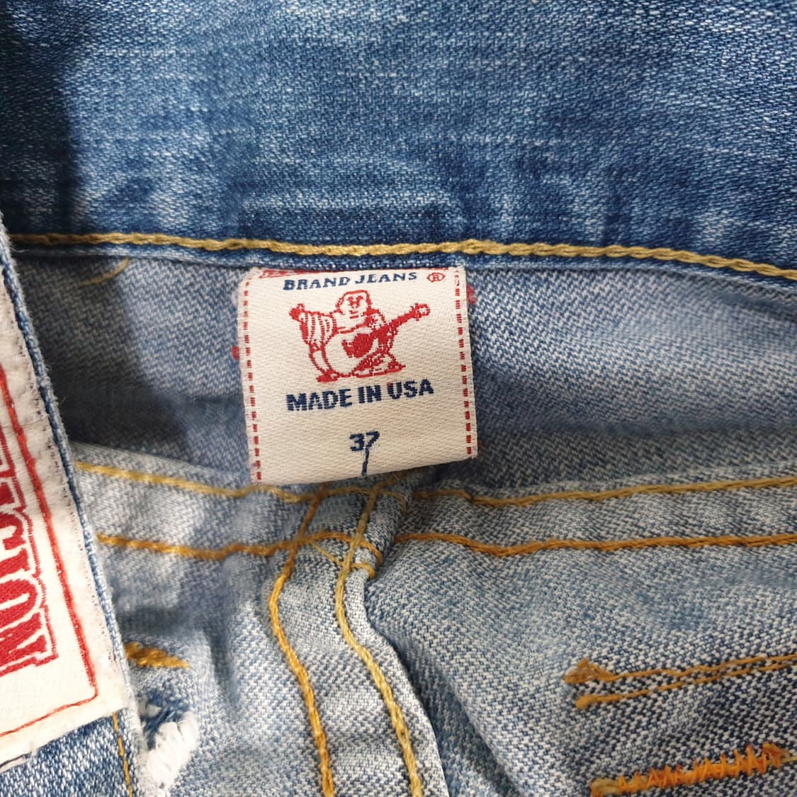 트루릴리젼(미국) 데님 반바지 청반바지 32 상품이미지6