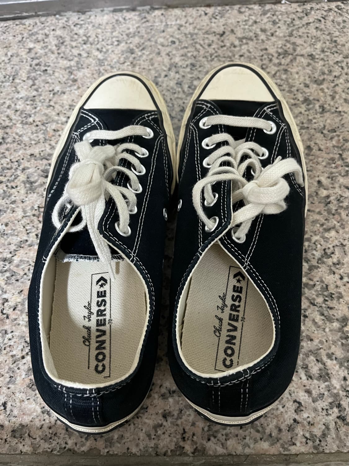 컨버스 척 70 로우 블랙 255 상품이미지1