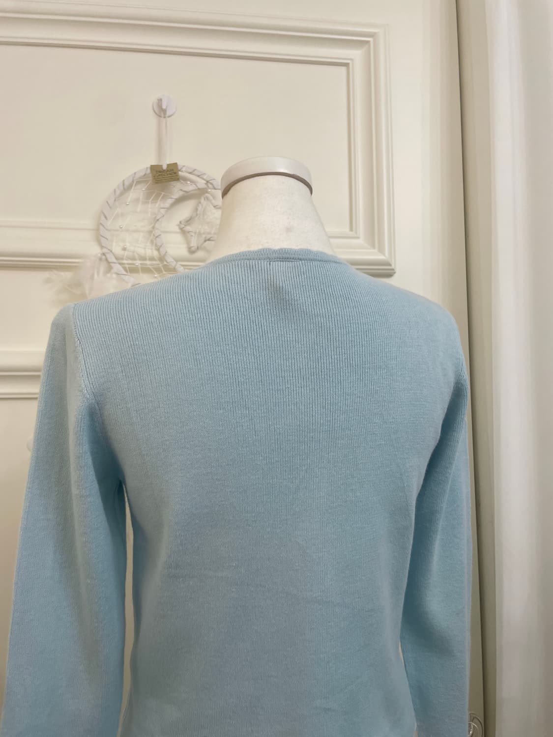 GAP sky-blue line point basic cardigan 상품이미지4