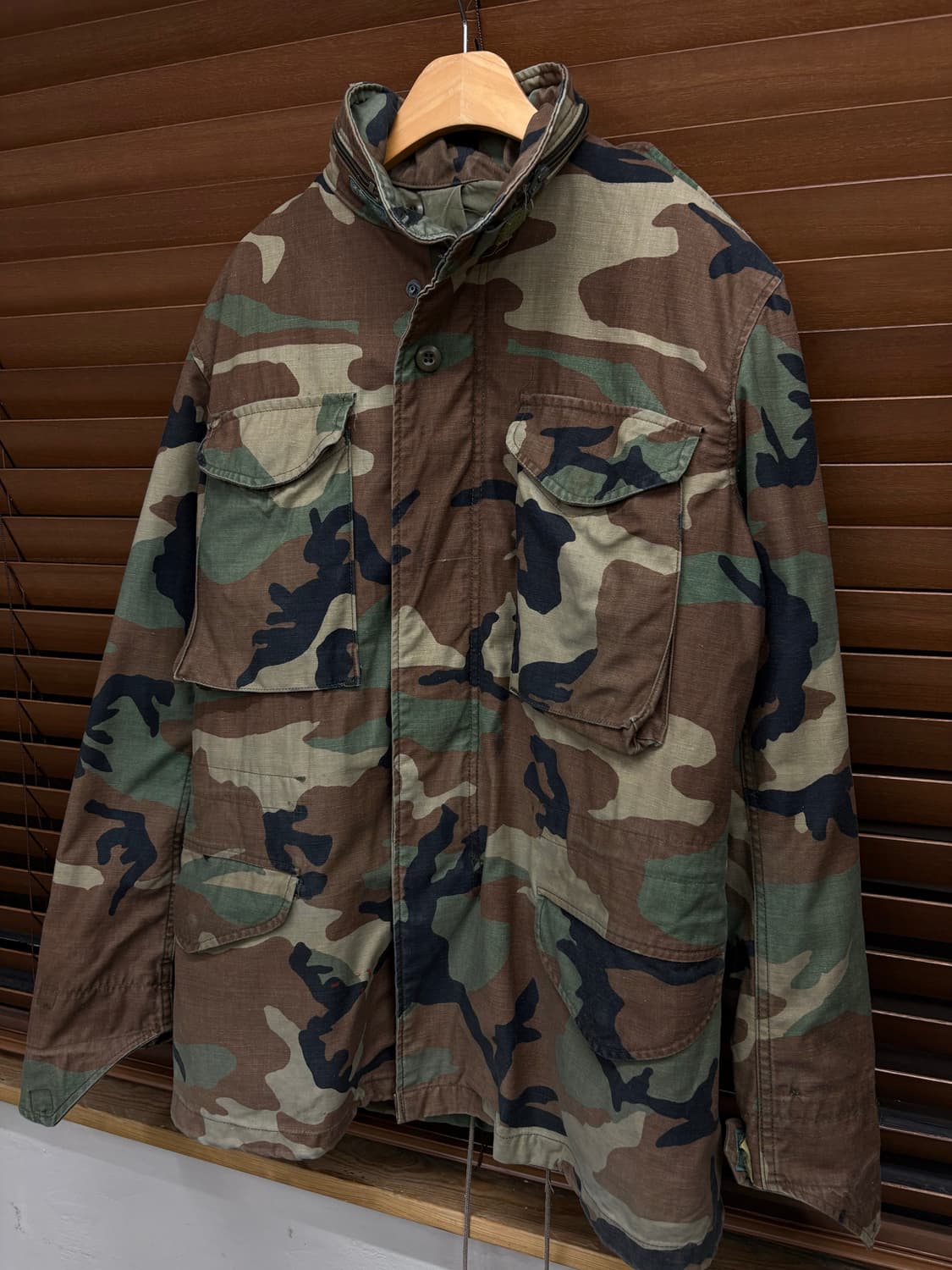 US Army camouflage M65 밀리터리 카모 야상 자켓 상품이미지2
