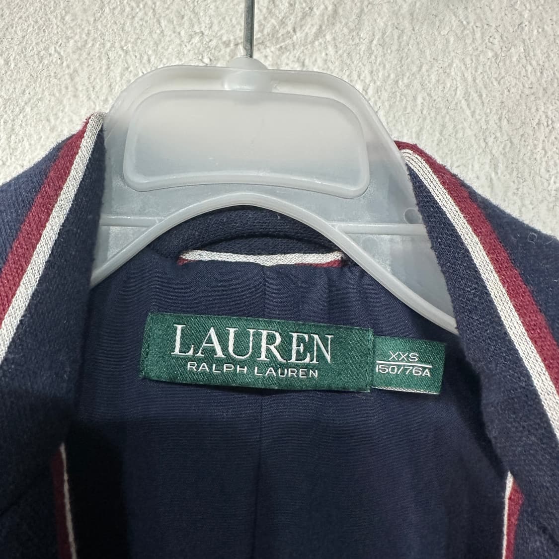 폴로랄프로렌 스트라이프 블레이저 자켓 여성XXS 상품이미지3