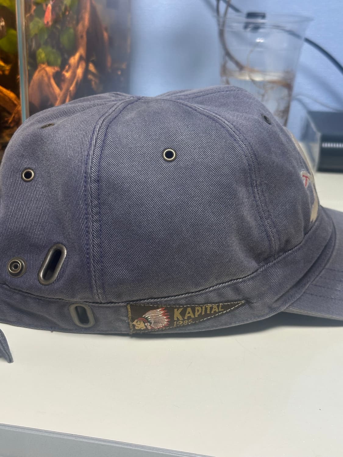 캐피탈 레인스컬캡 퍼플(유일매물) 상품이미지3