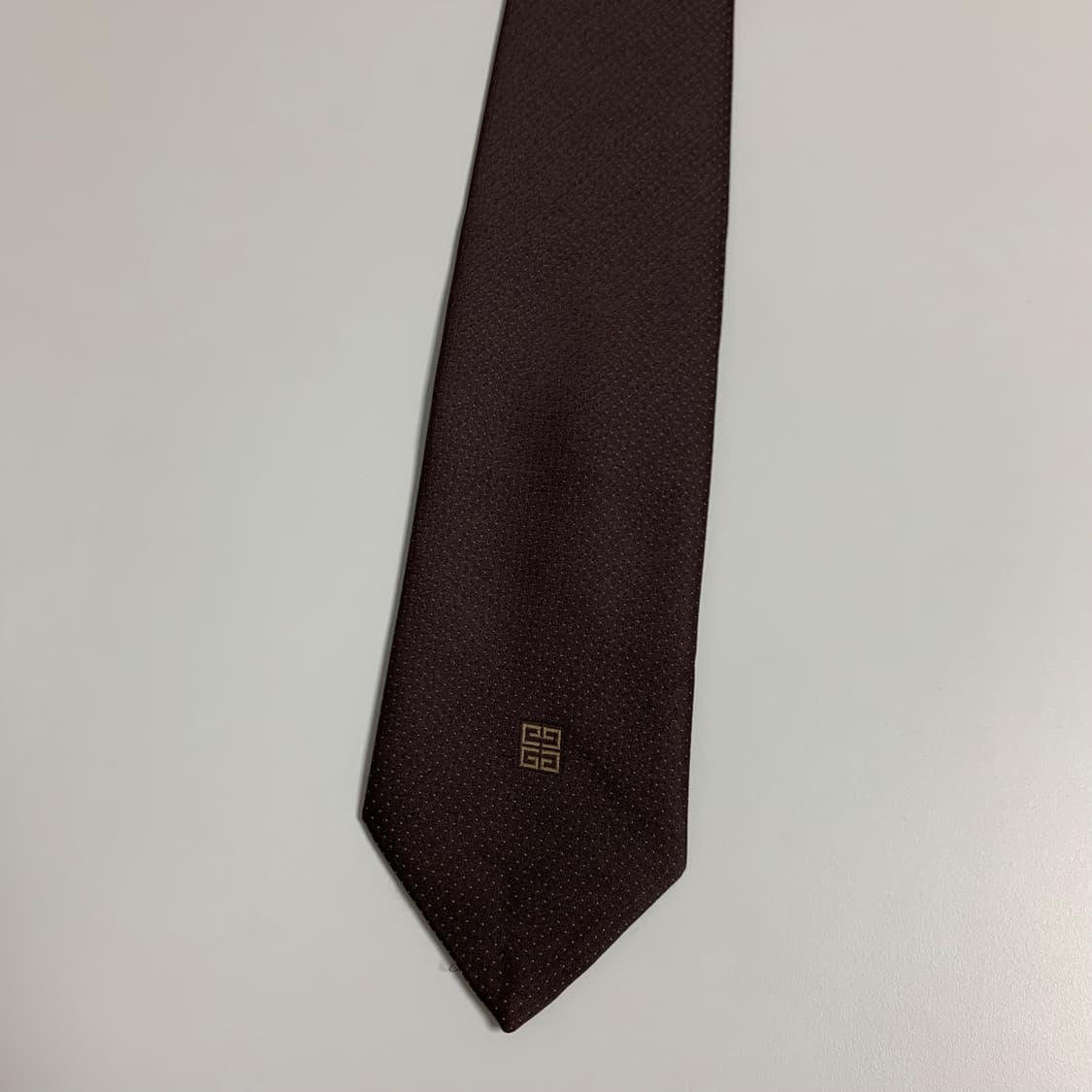 지방시(GIVENCHY) 혼방 클래식 정장 슬림넥타이 A등급 7.5cm 상품이미지9