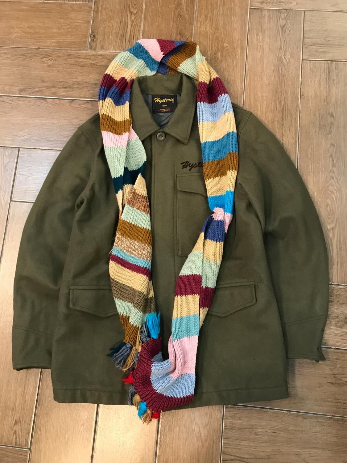 Hysteric Glamour Logo Embroidery Coat  상품이미지7