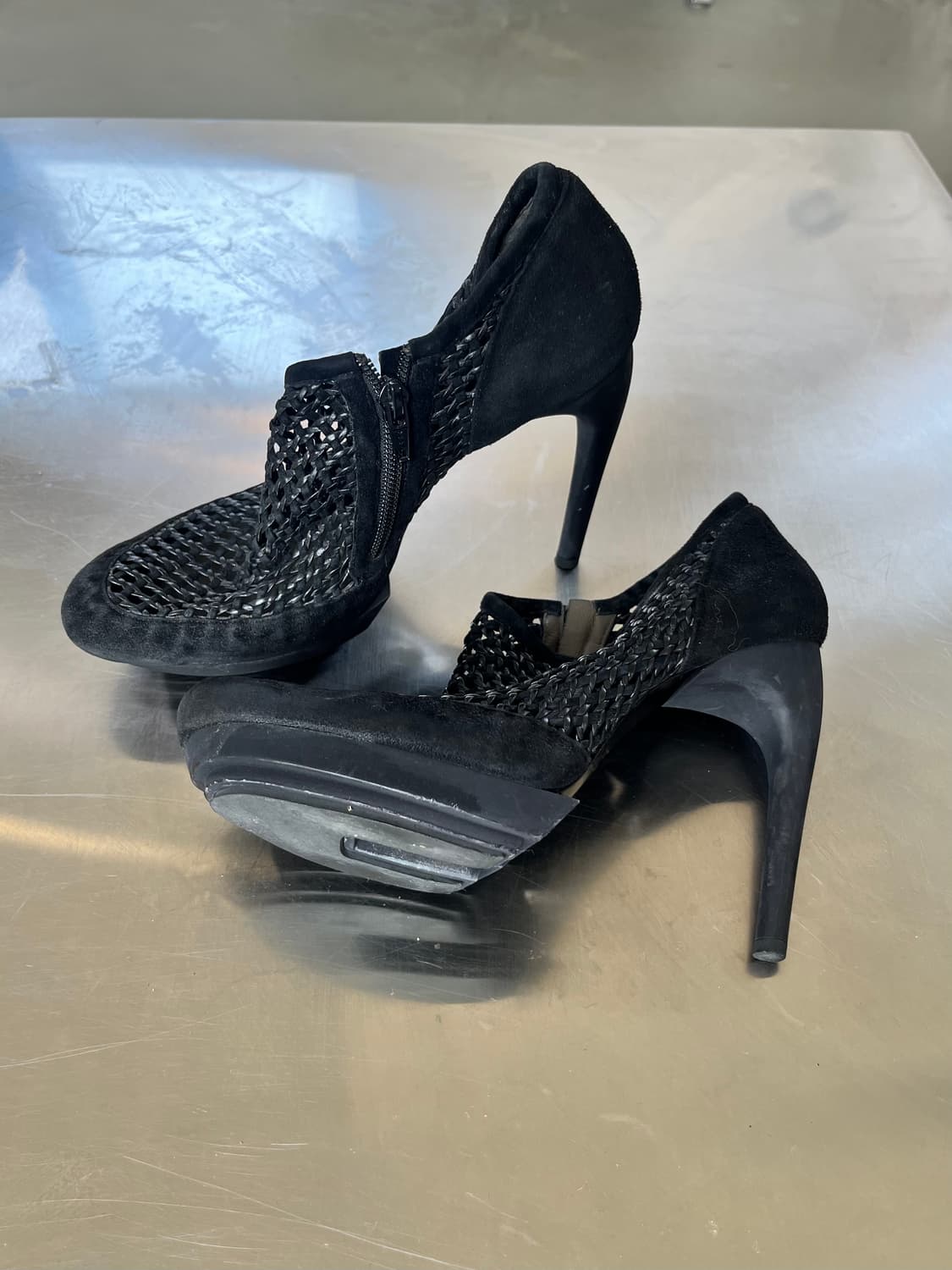 Balenciaga woven ankle heel 상품이미지3