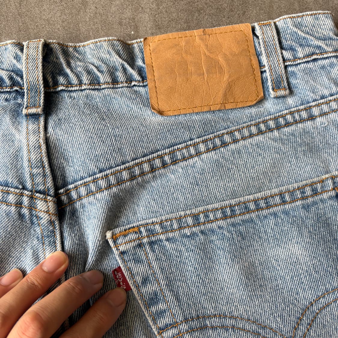 90년대 미국 생산 리바이스 570 배기핏 팬츠 상품이미지10