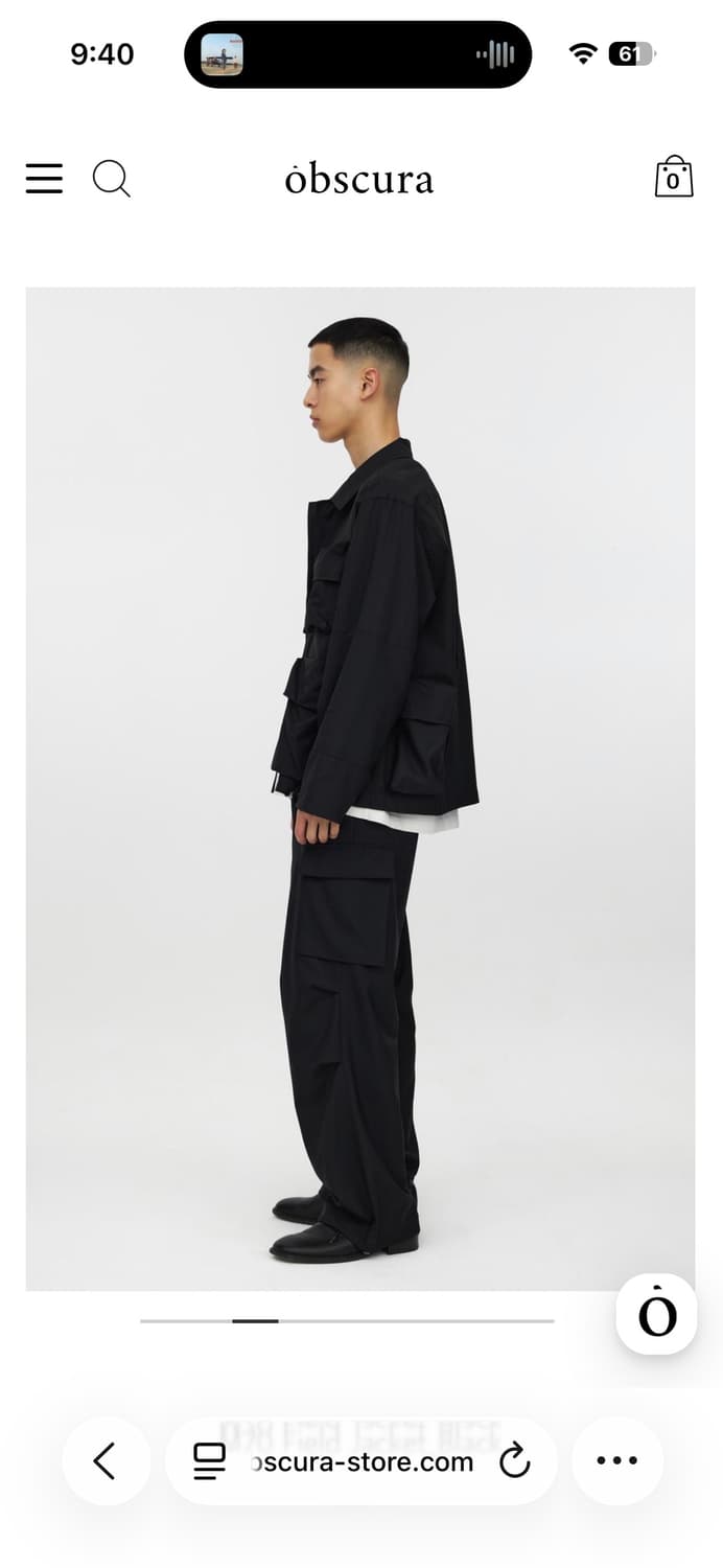 옵스큐라 유스 m70 필드자켓 블랙 사이즈 s 상품이미지2