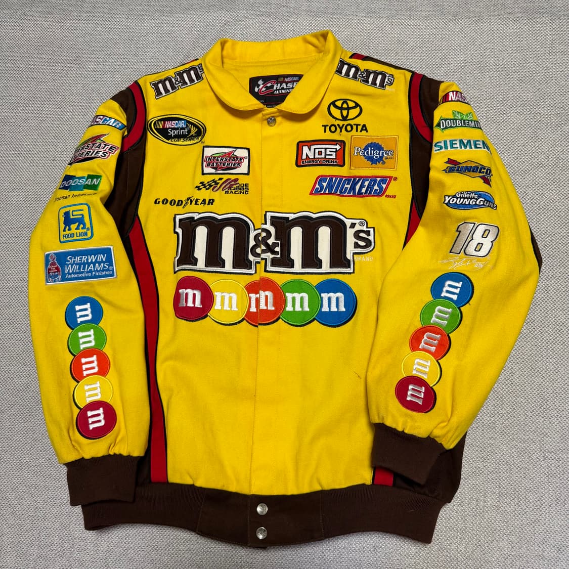 NASCAR M&M's 나스카 앰엔앰 레이싱 자켓 상품이미지1