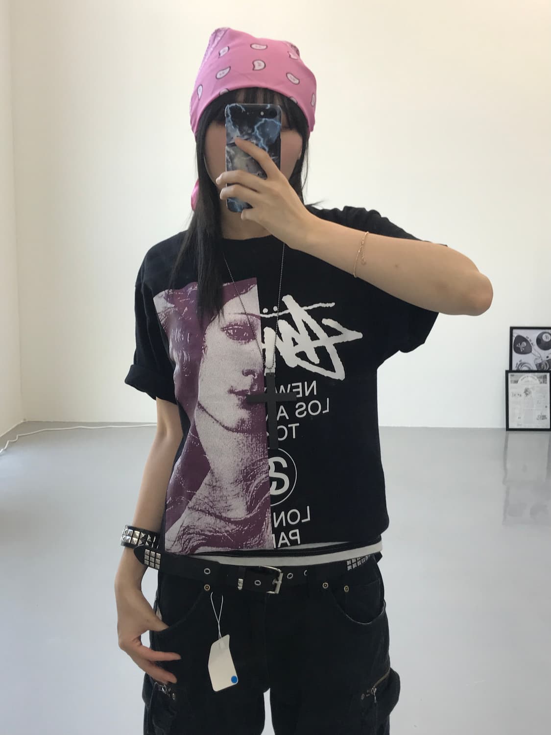 스투시 월드투어 비너스 반팔 상품이미지1