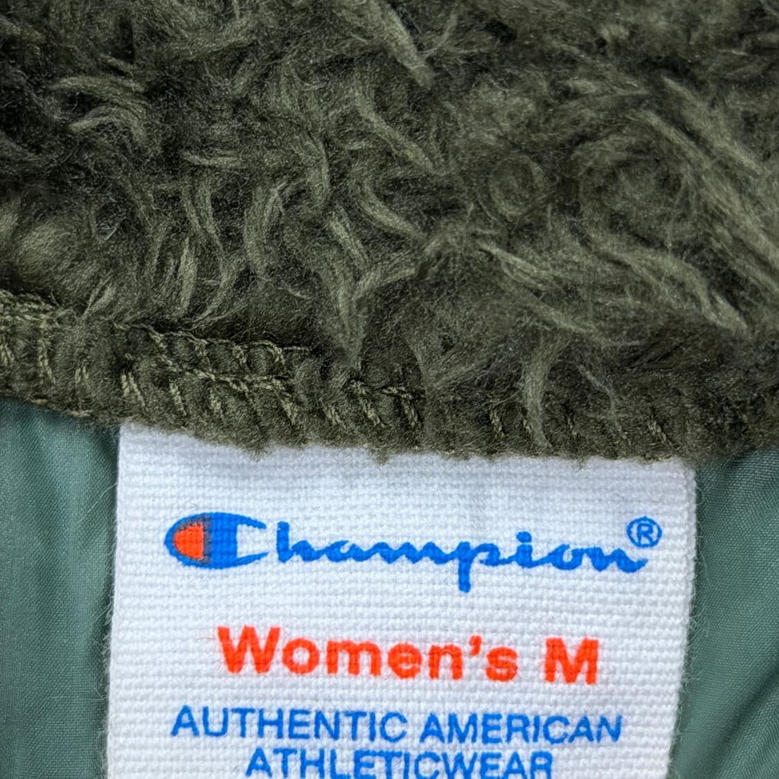 챔피온 일본판 재팬 쉐르파 플리스 뽀글이 후리스 카키그린 M 상품이미지3